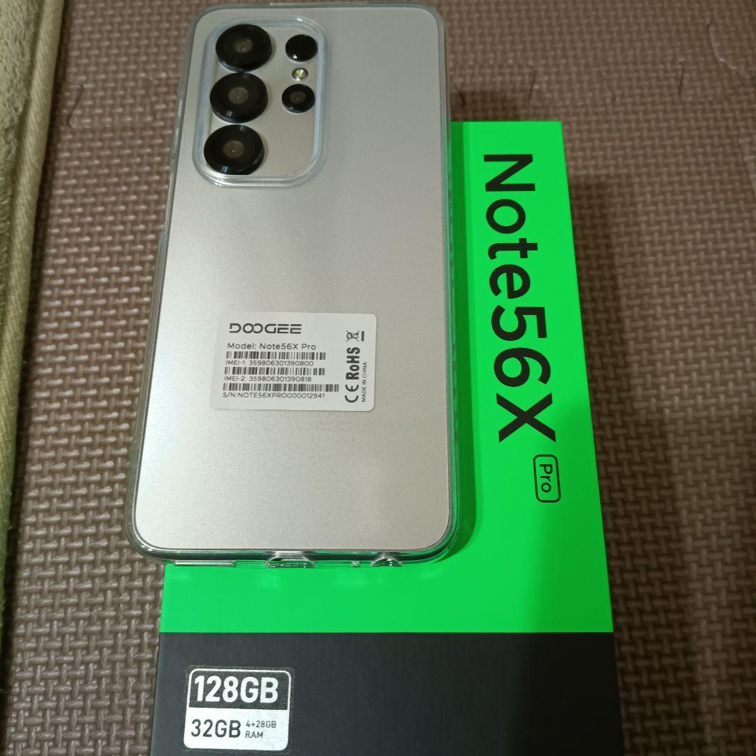 android16 4GB+28GB RAM Note56X Proアイスブルー