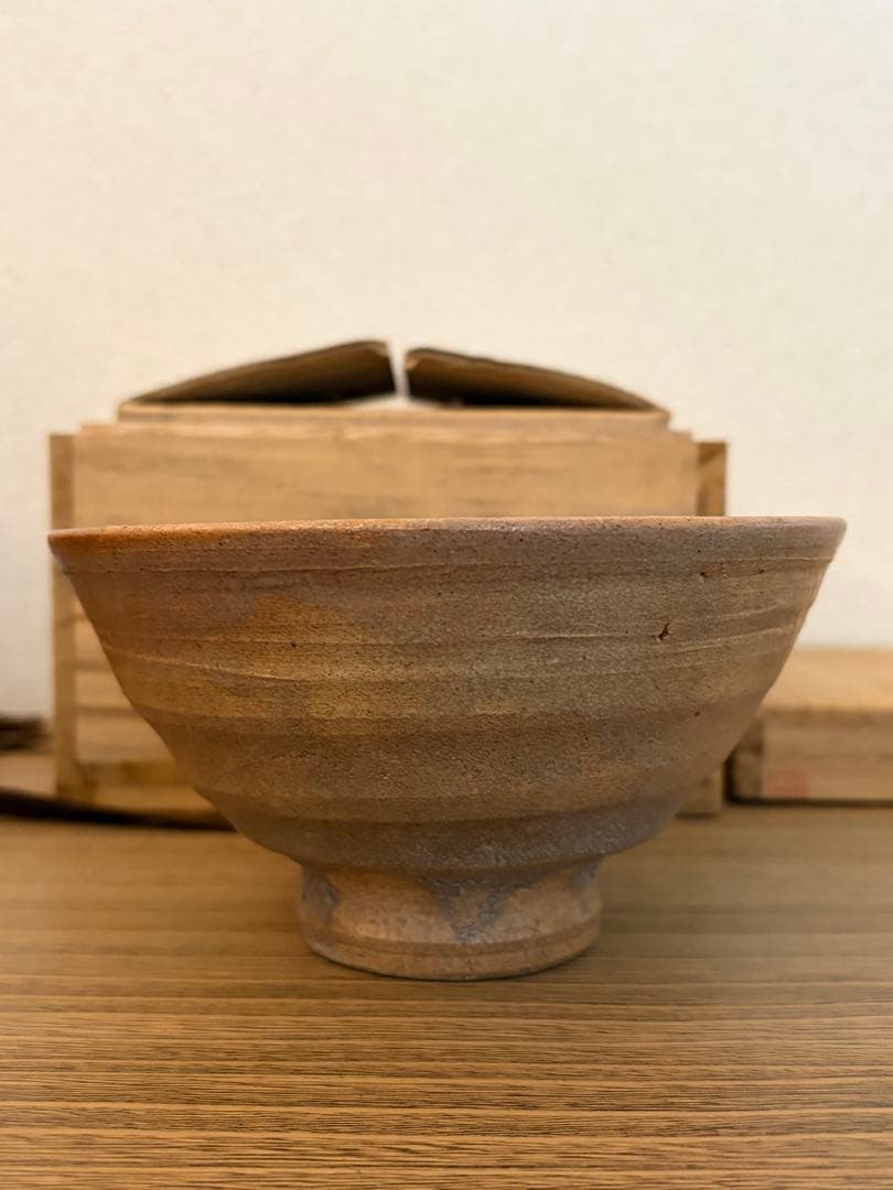 李方子 高麗焼 茶碗 桐箱（共箱） 未使用に近い