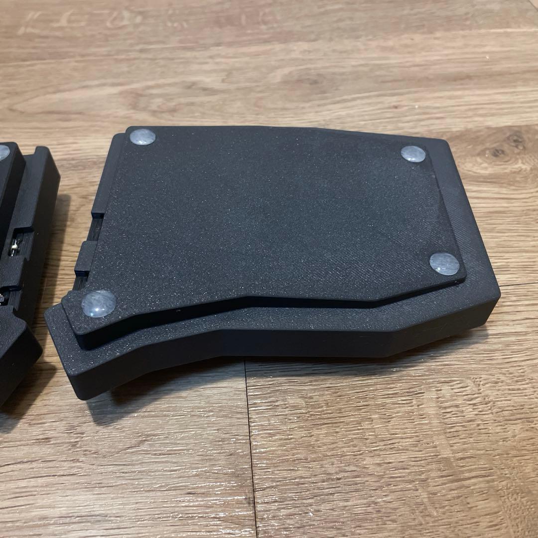 【完成品】Bluetooth 64キー自作キーボード 親指ロープロファイル 印字