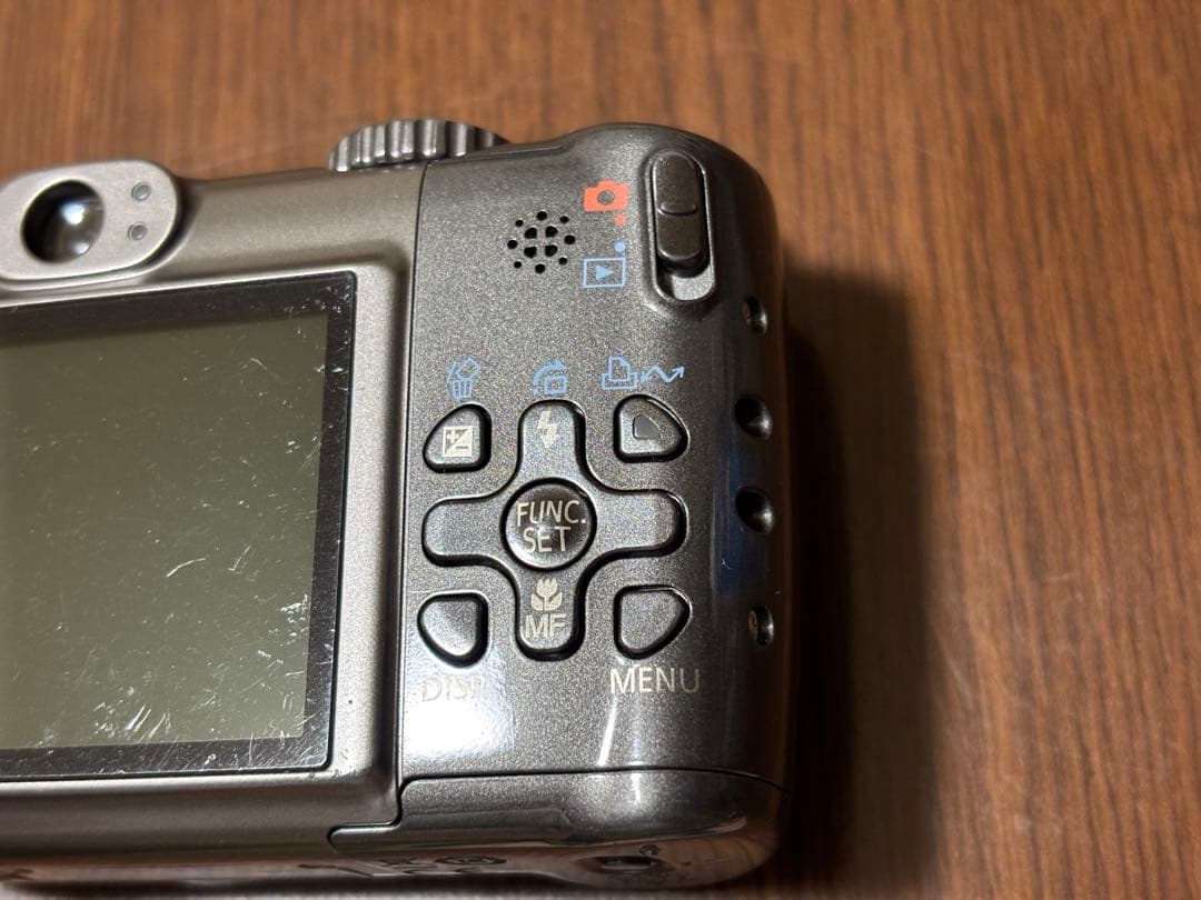 Canon PowerShot A590 IS 動作確認済 傷あり 写り込みあり