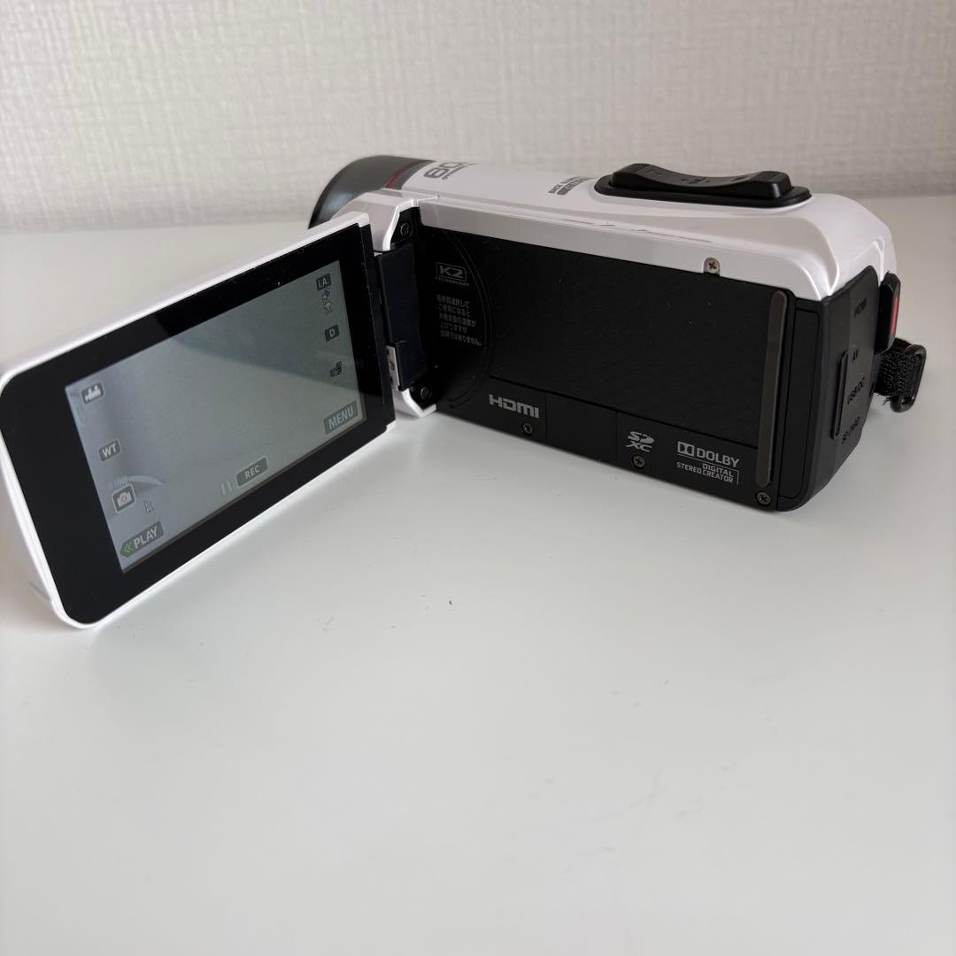 JVC ケンウッド　Everio GZ-R400 ホワイト エブリオR 本体のみ