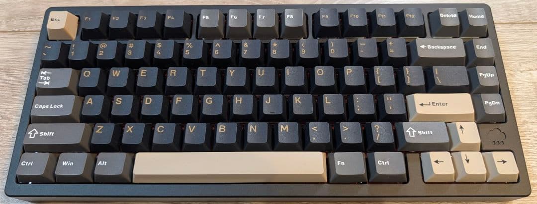 WOBKEY Rainy 75 メカニカルキーボード　ブラック