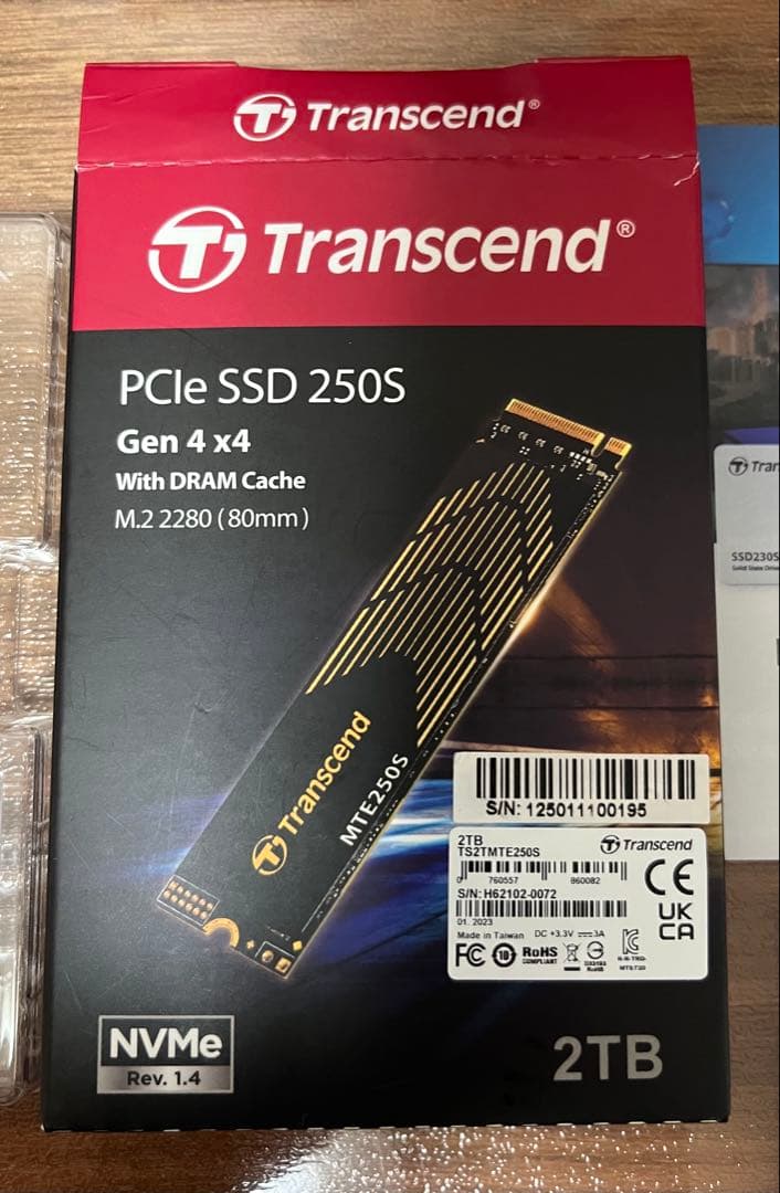 トランセンド ssd 2TB TS2TMTE250S
