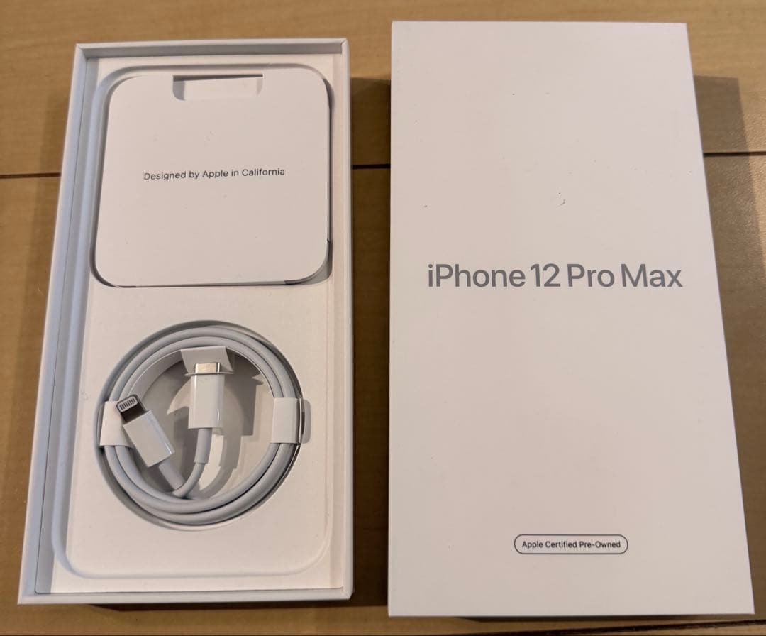 iPhone12 proMAX 256GB グラファイト