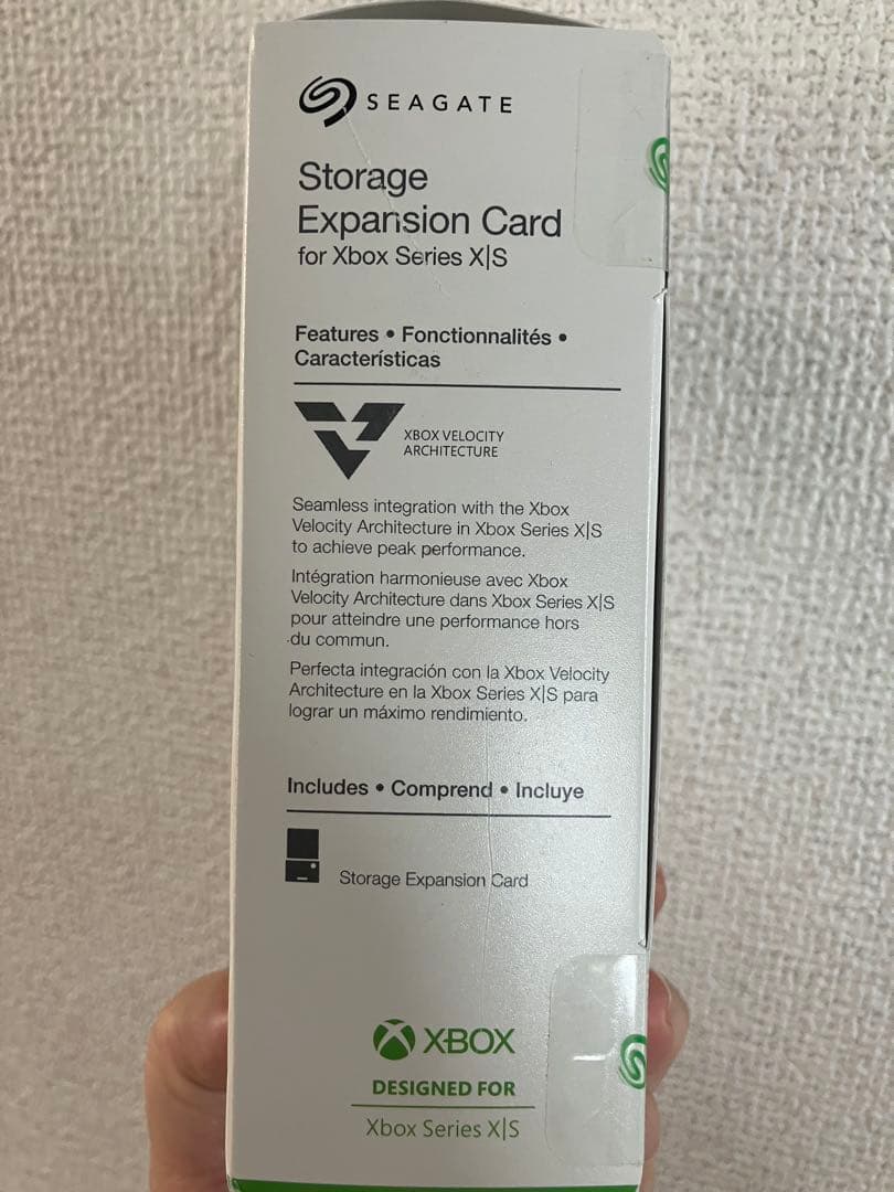 外付けハードディスク・ドライブ SEAGATE 2TB Storage Expansion Card for
