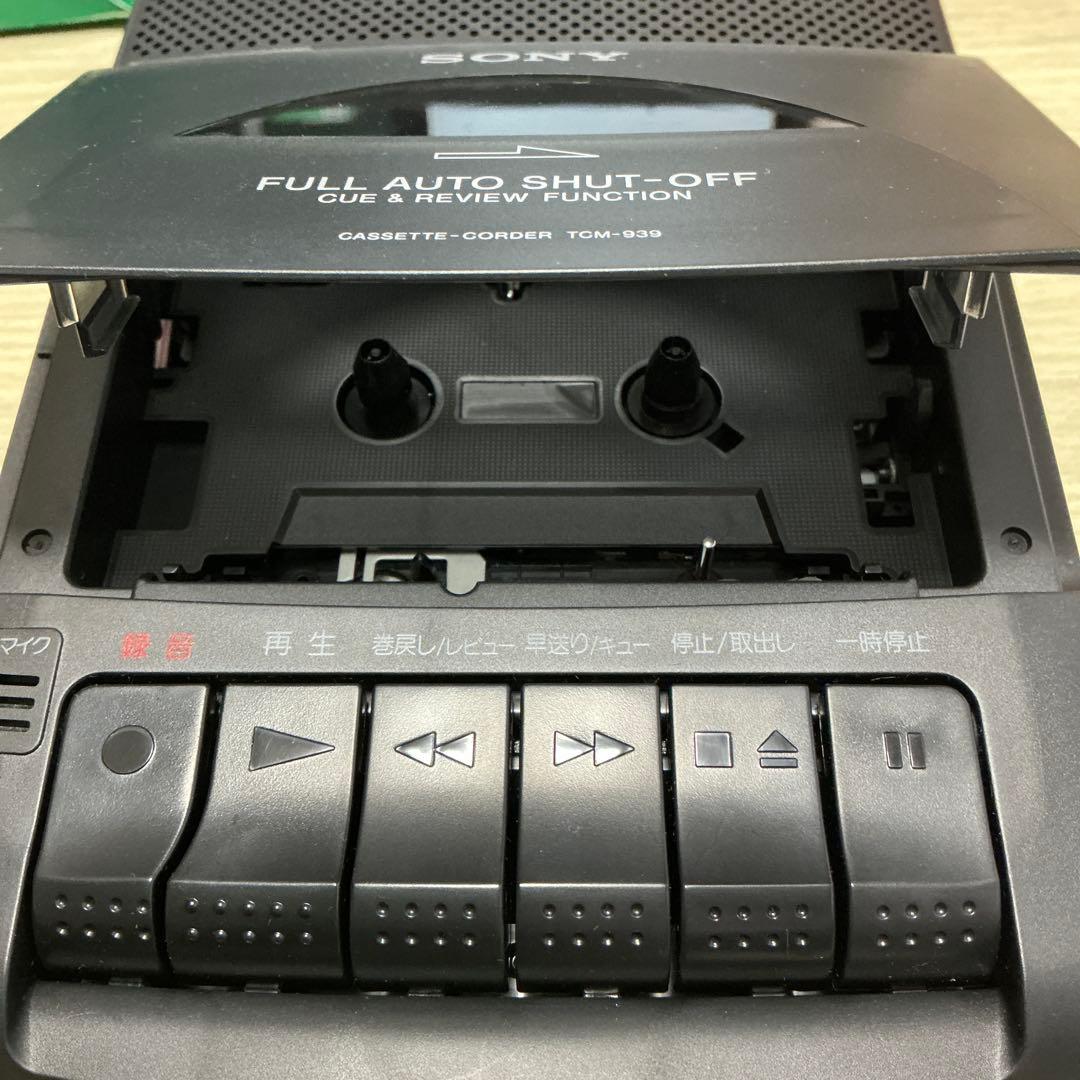 C472 SONY TCM-939 カセットコーダー
