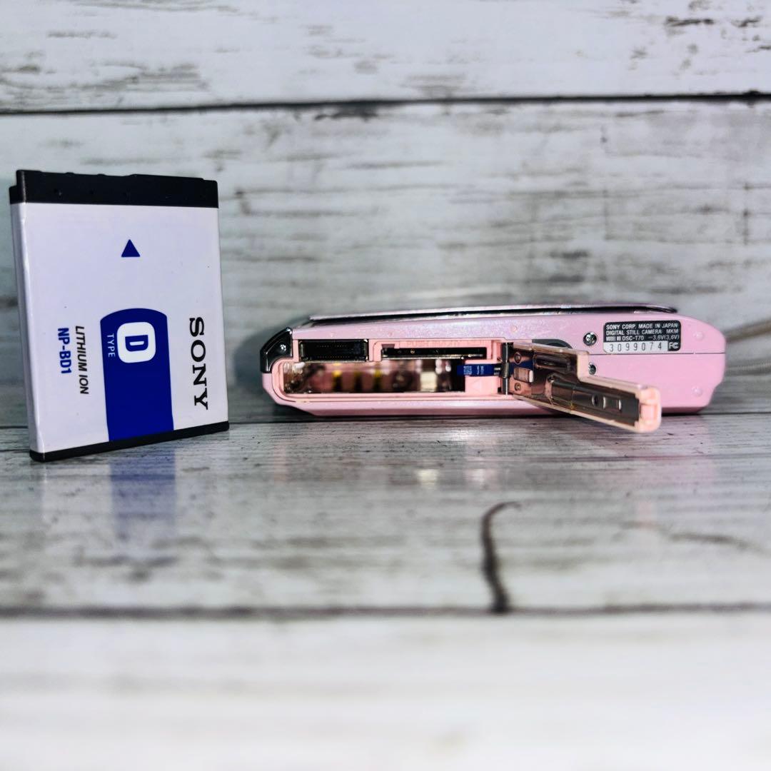【動作良好・海外版】SONY Cyber-shot DSC-T70 ピンク