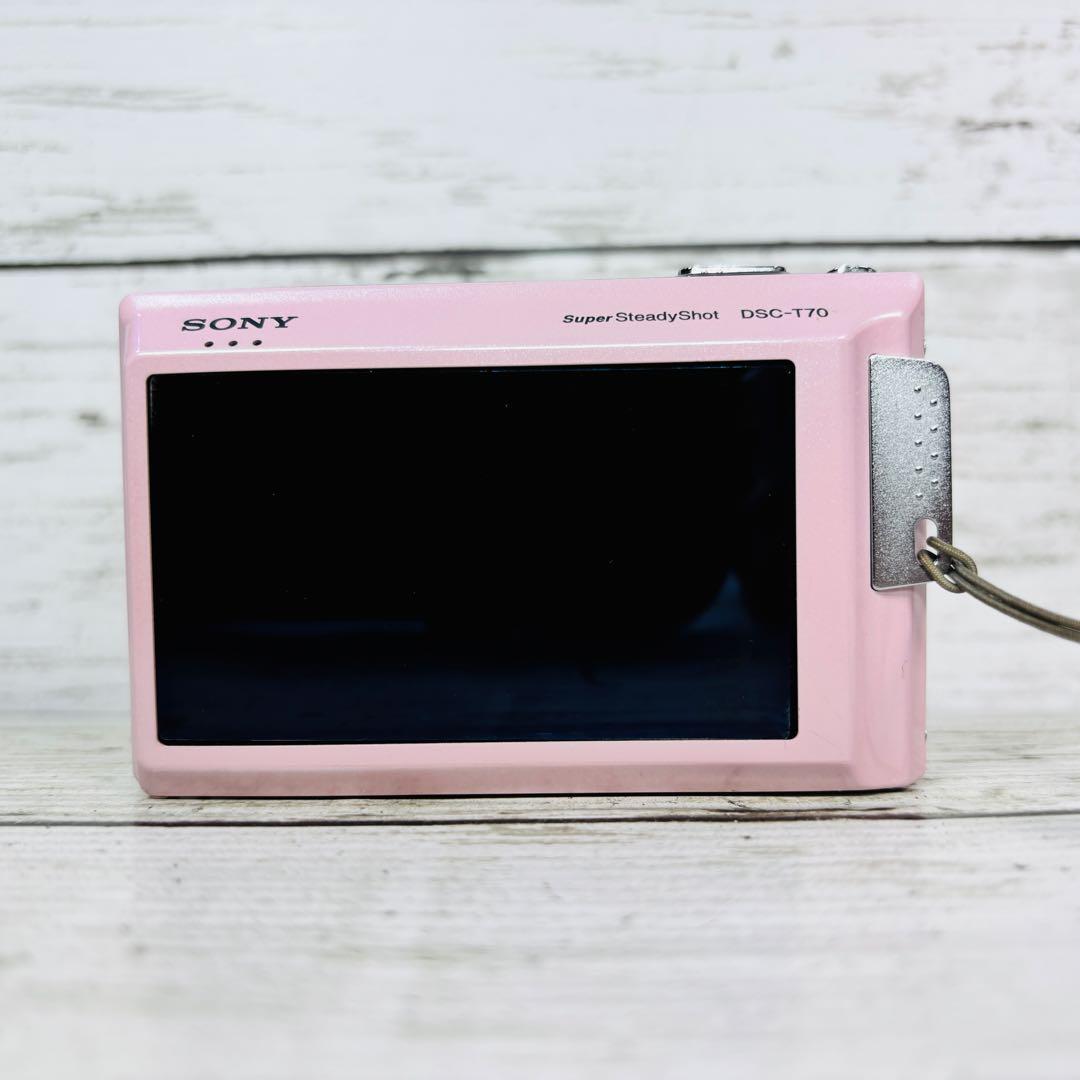 【動作良好・海外版】SONY Cyber-shot DSC-T70 ピンク