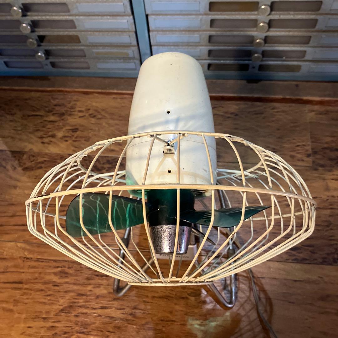 昭和レトロ シャープ 早川電機 扇風機 PK-255 20㎝羽根 卓上扇 動作品
