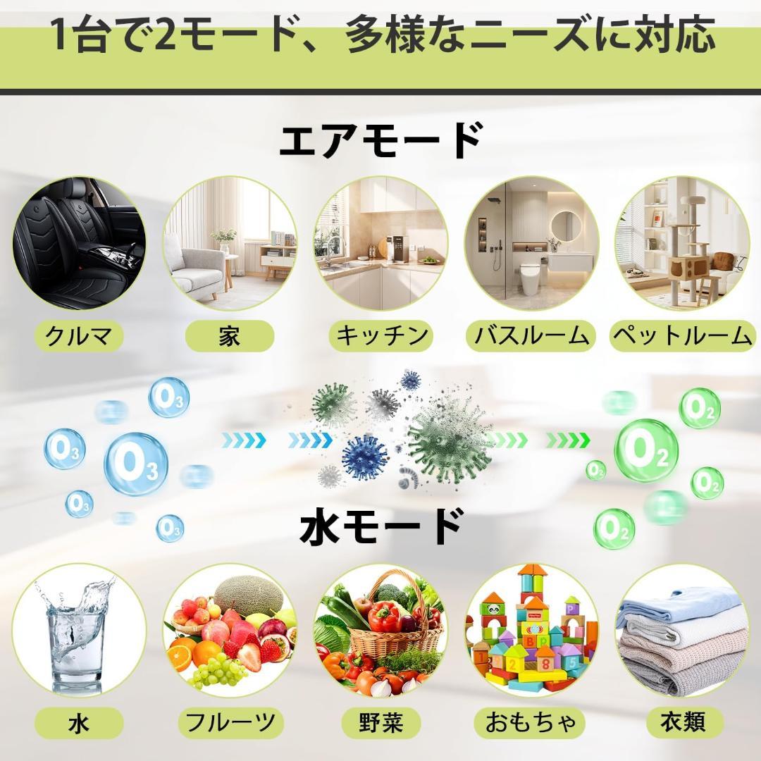 水処理対応 オゾン発生器 【PSE認証済】業務用/家庭用 65000mg/h