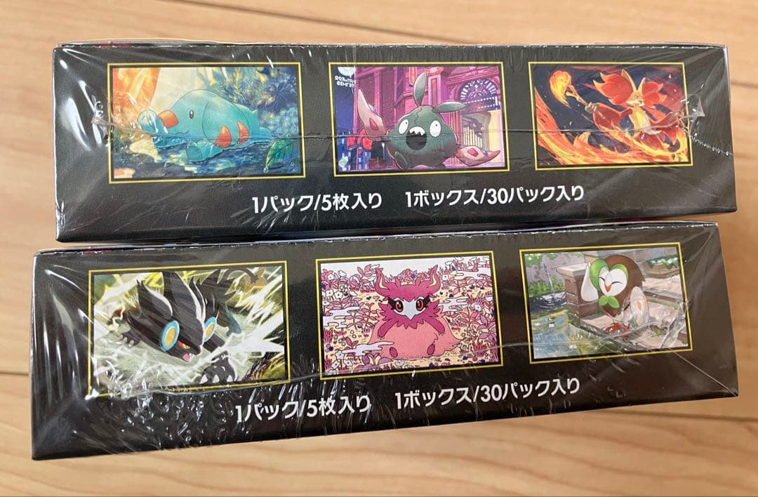 ポケモンカード MEGA ムニキスゼロ、ニンジャスピナーBOX シュリンク付き