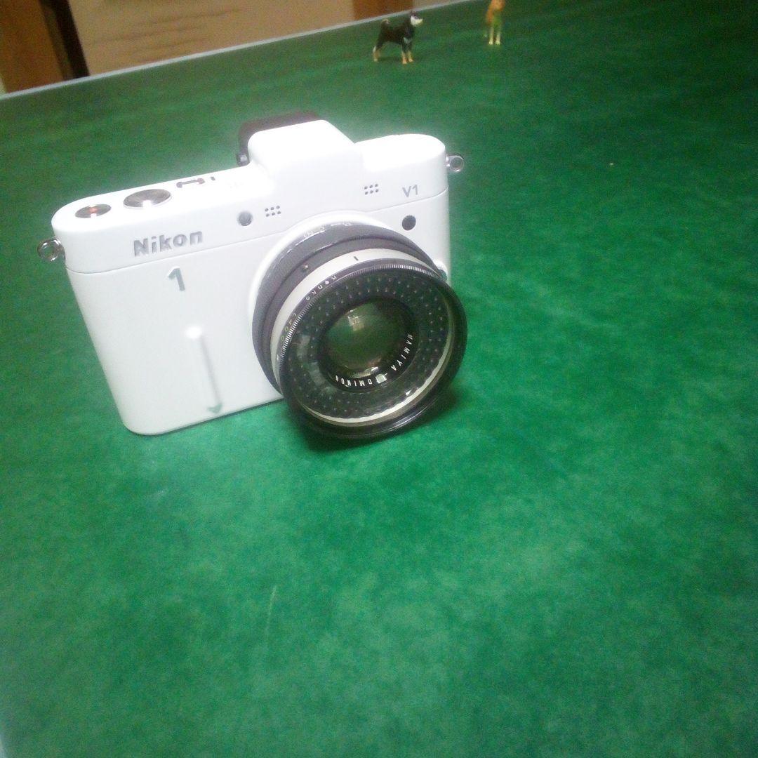 Nikon 1 V1 ホワイト 本体 バッテリー付き