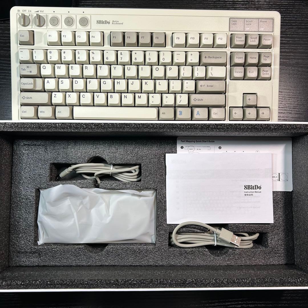 8Bitdo レトロ メカニカルキーボード 85HE