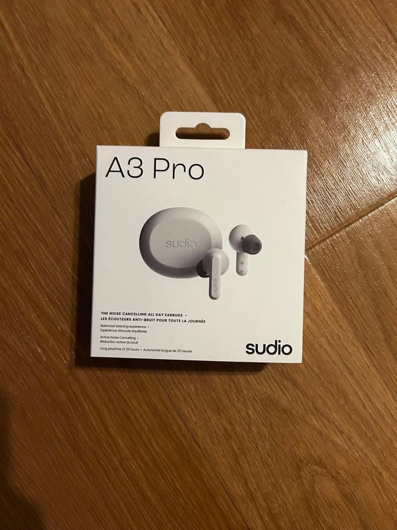 sudio A3 Pro ワイヤレスイヤホン ホワイト