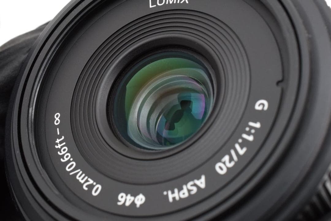 美品 Panasonic LUMIX G 20mm F1.7 ASPH