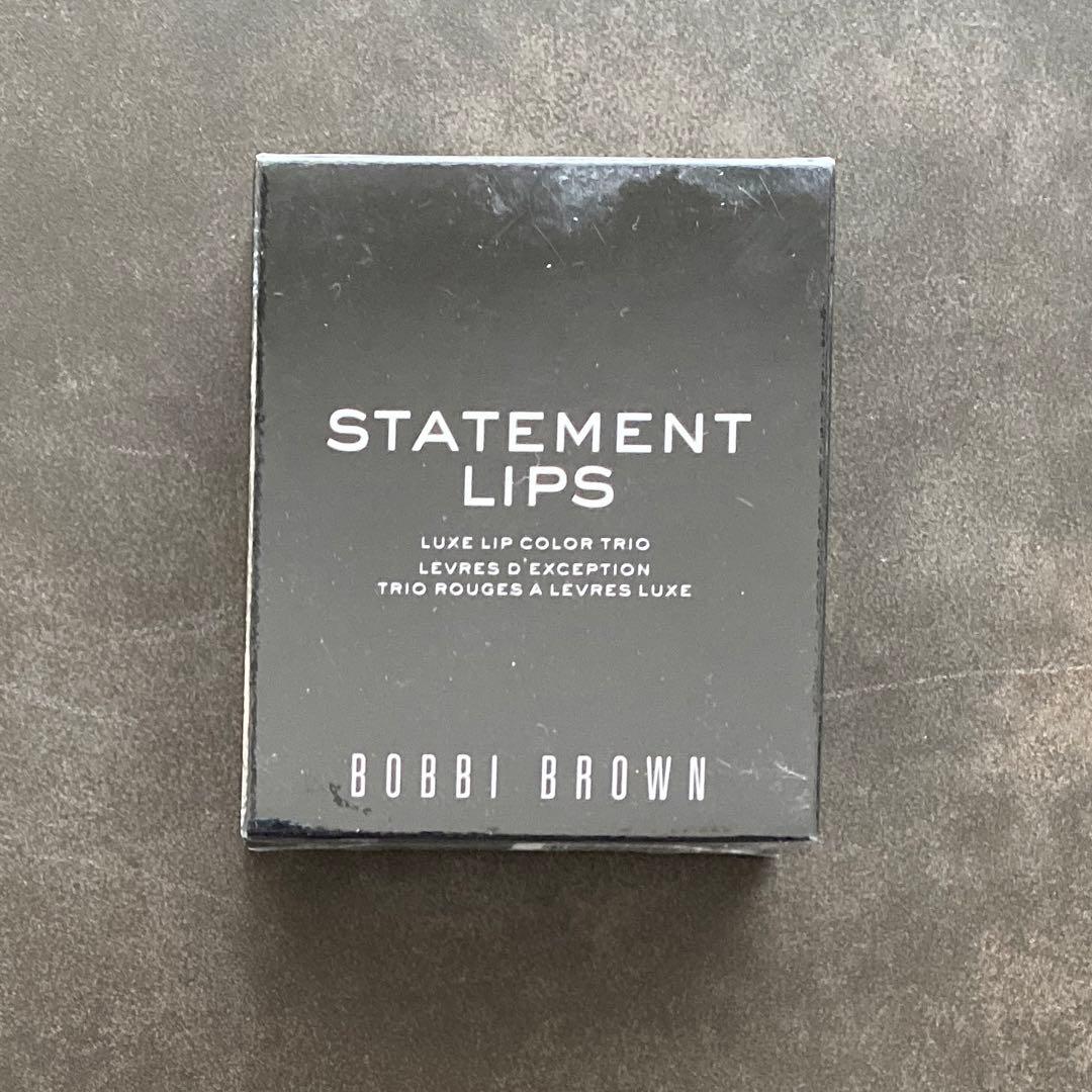 STATMENTLIPS リップ3本セット　ボビイブラウン