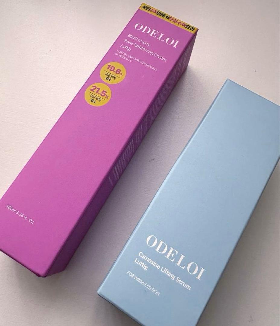 ODELOI 美顔器 チタンショット セラム クリーム セット 新品