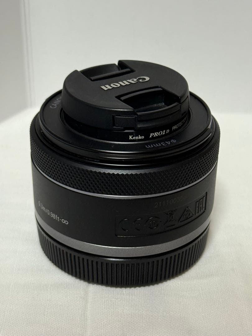 【美品】Canon RF50mm F1.8 STM 単焦点 保護フィルター付