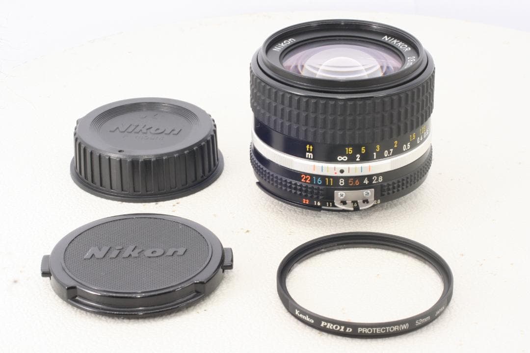 極美品☆整備済み ニコン Nikon Ai-S NIKKOR 28mm f2.8