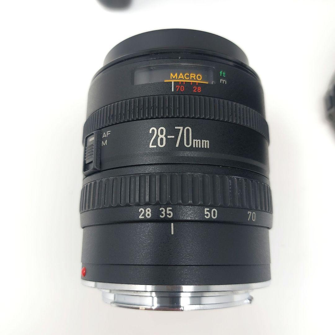 完動品 Canon EOS 630 レンズ2本付 美品 フィルムカメラ