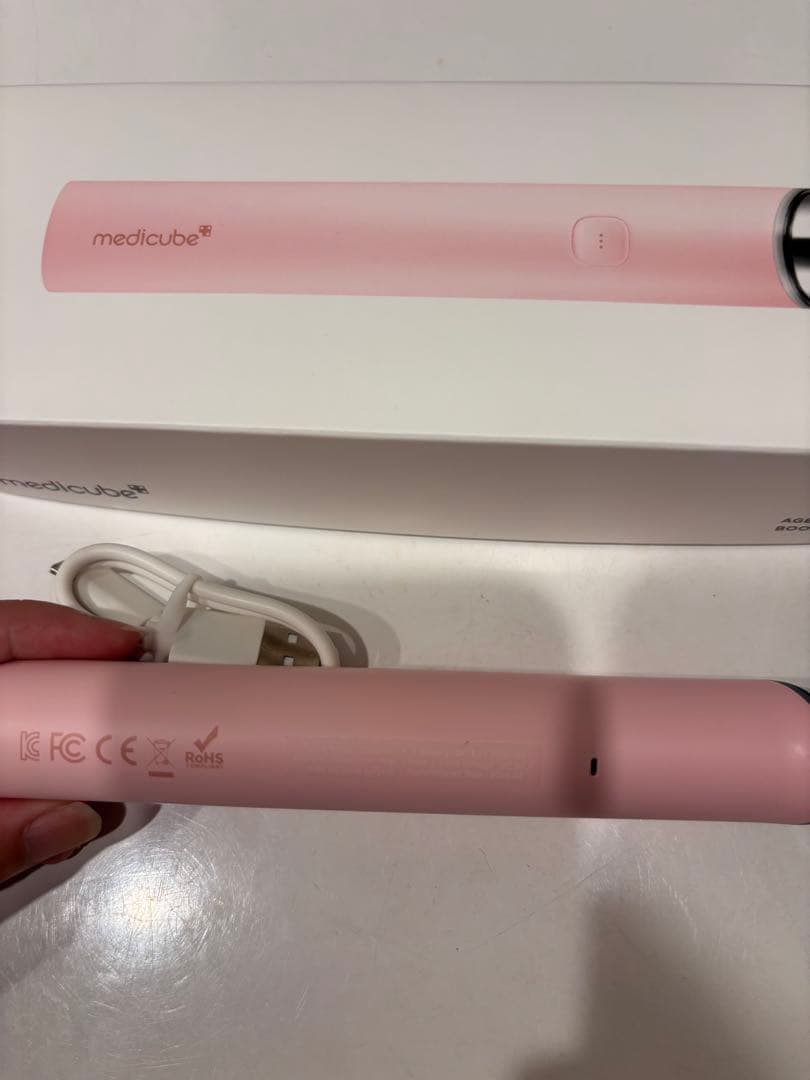 medicube 美顔器 ピンク AGE-R ブースタープロ ミニ