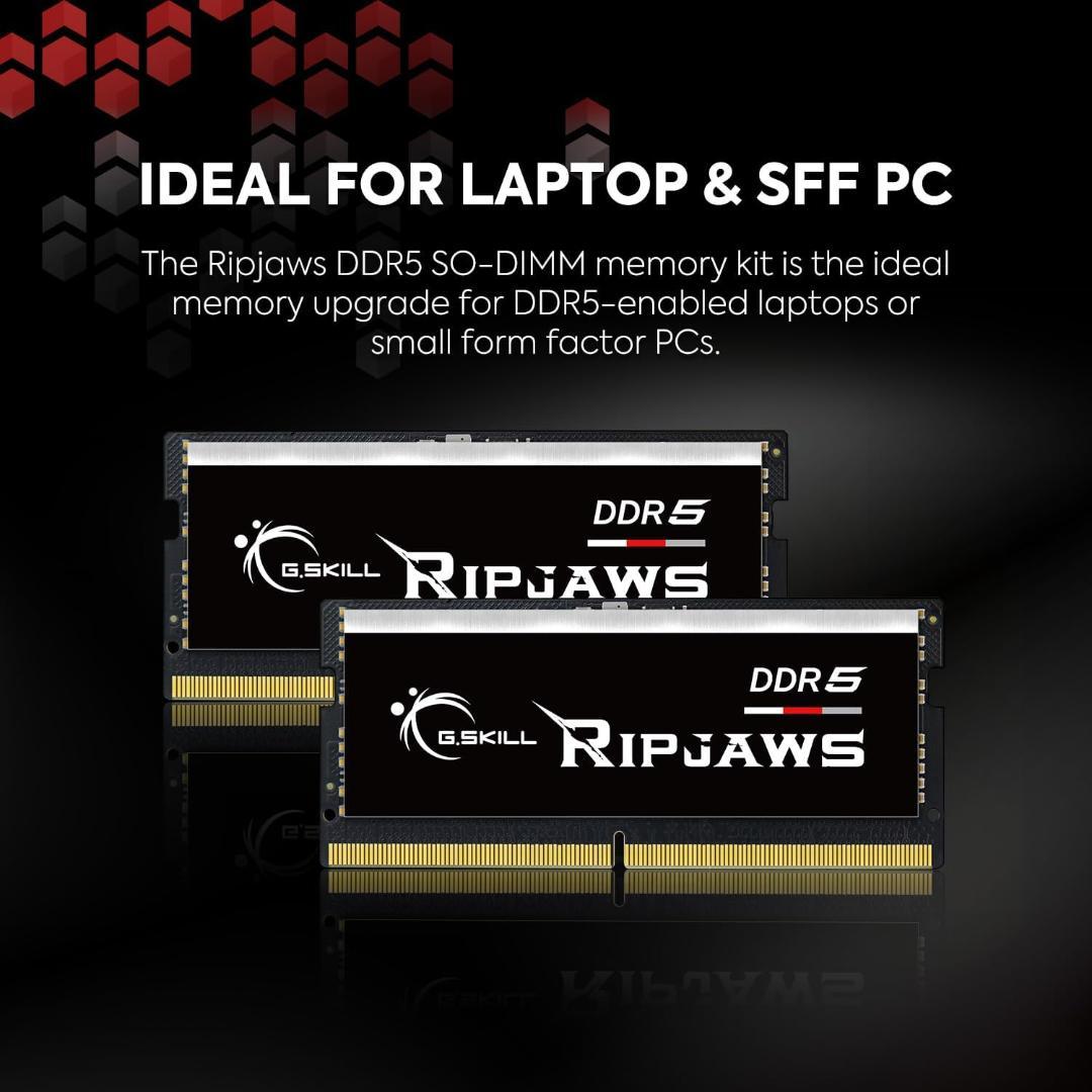 G.SKILL Ripjaws DDR5 SO-DIMM メモリー(16GB)