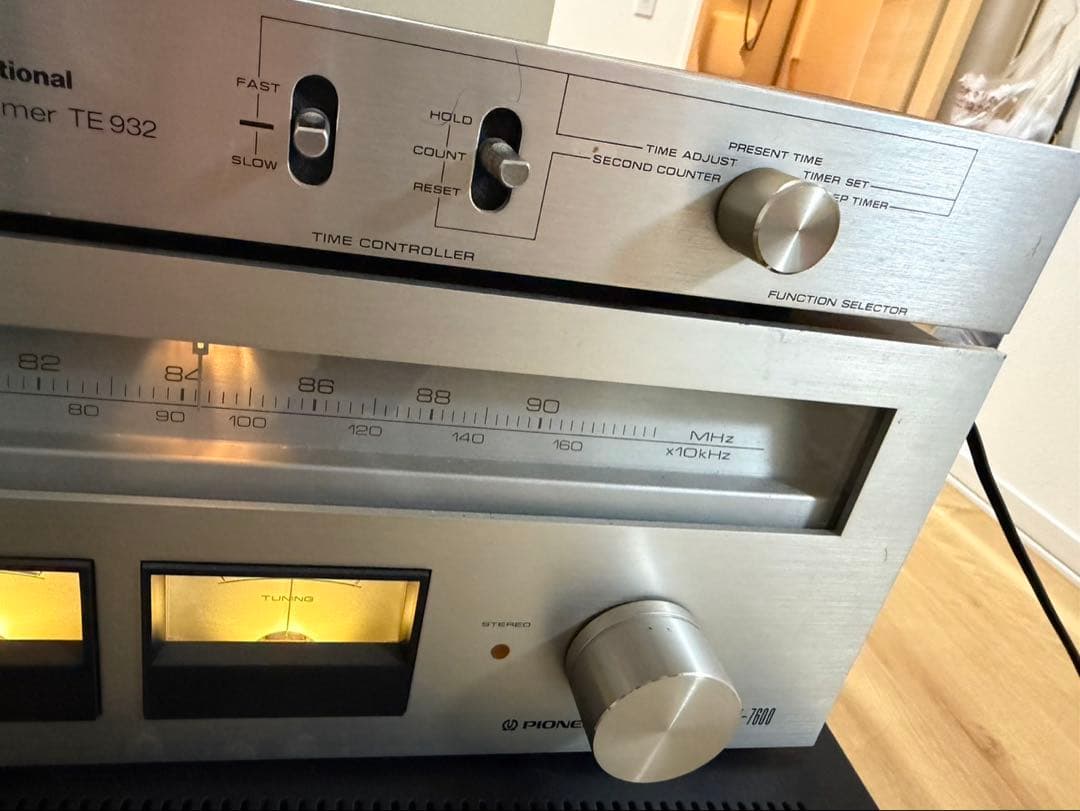 Pioneer TX-7600 + National TE-932 動作品