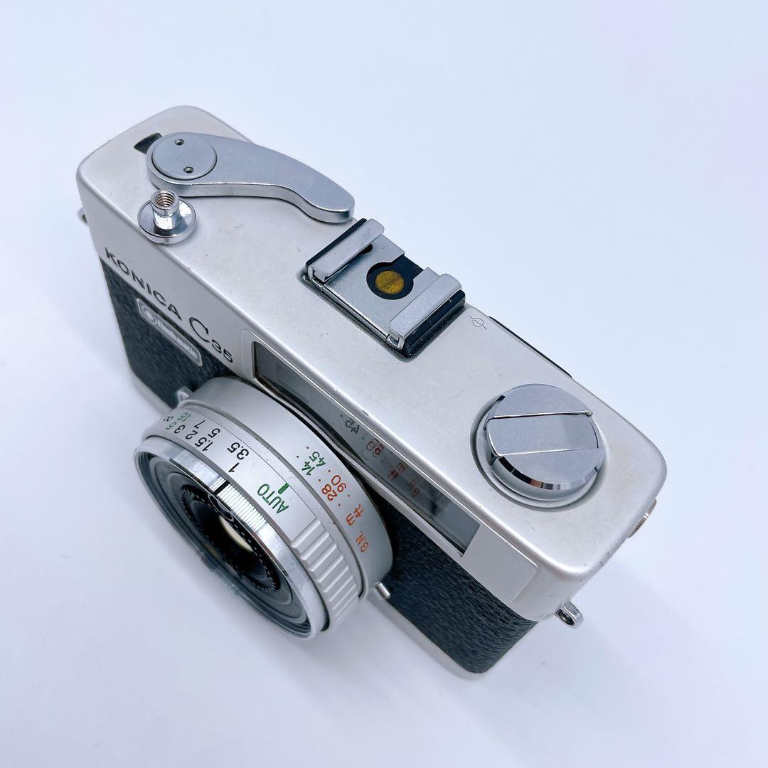 【完動品】コニカ konica C35 flashmaticフィルムカメラ