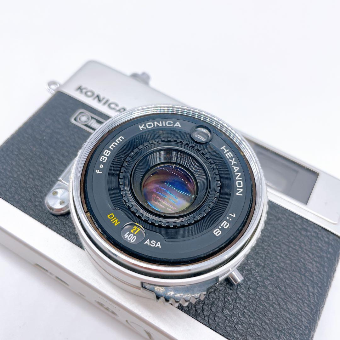 【完動品】コニカ konica C35 flashmaticフィルムカメラ