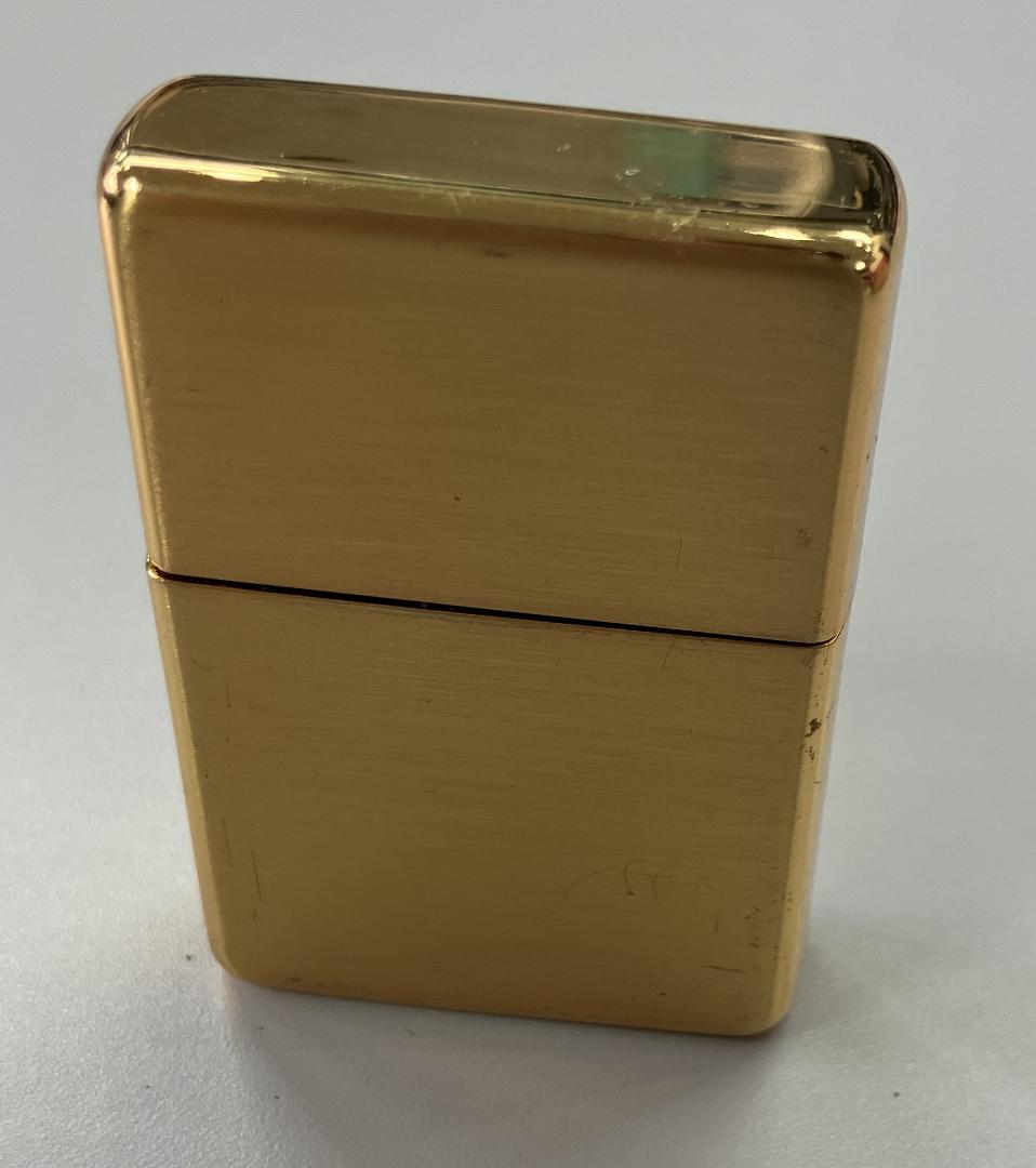 廃盤 Zippo ゴールド タイムタンク　置き時計　ポケットクロック