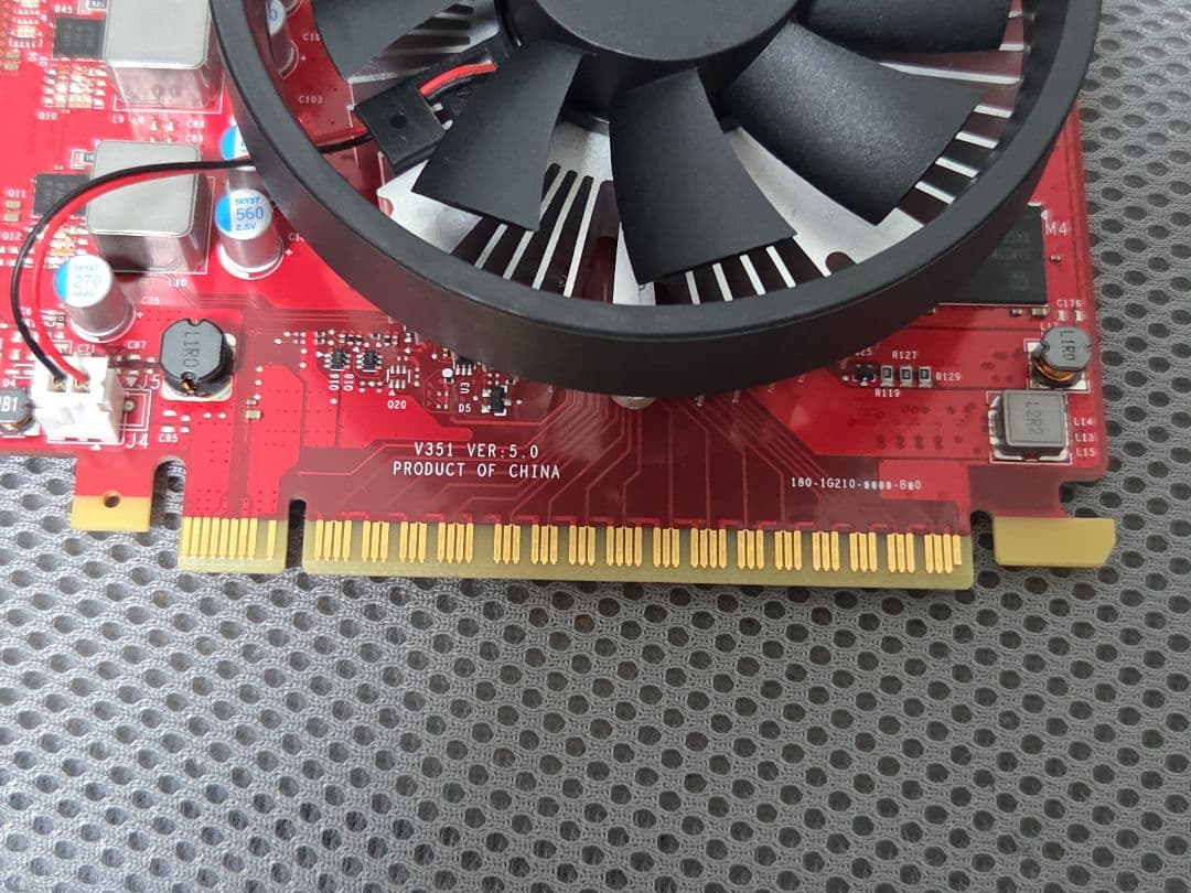 GTX1050Ti 1スロットブラケットモデル