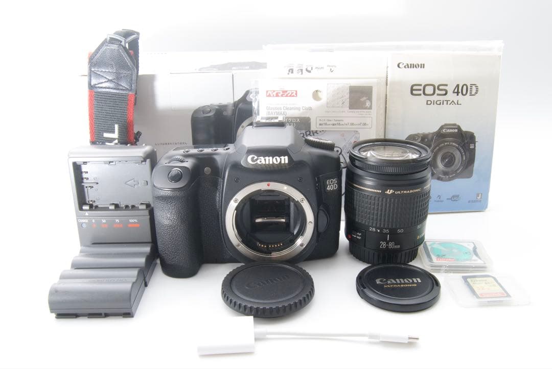 Canon EOS 40D EF28-80 USM レンズキット 元箱