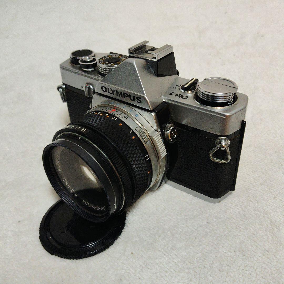 【美品】OLYMPUS OM-1 F.ZUIKO50mmf1.8露出OK