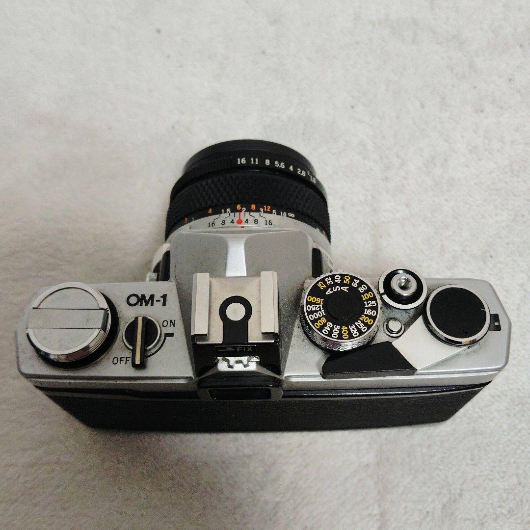 【美品】OLYMPUS OM-1 F.ZUIKO50mmf1.8露出OK
