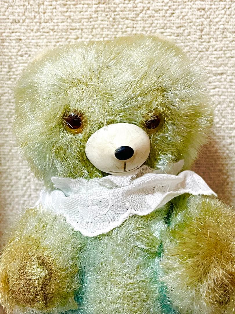 DDRベア ブルー アンティークベア