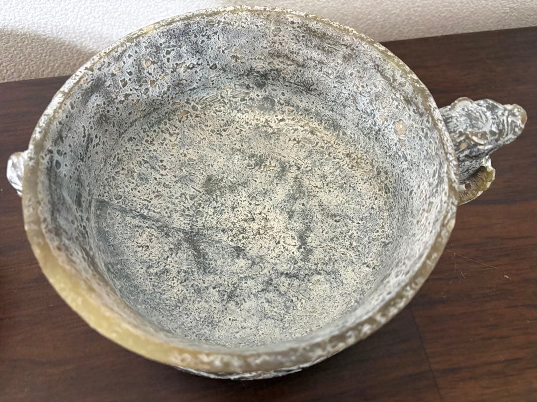 石？玉？の中国的な置物　中国美術 1.3kg