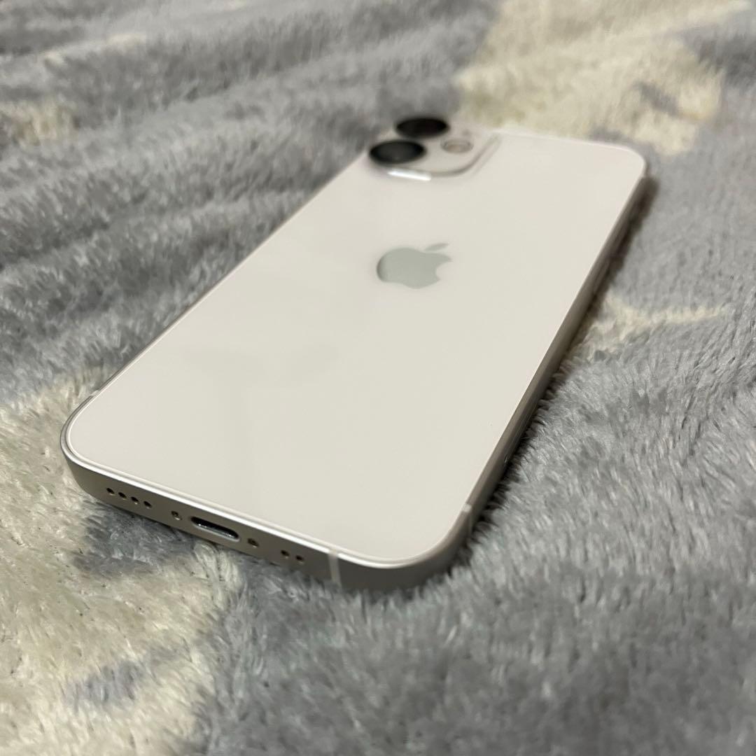 【美品】iphone 12 mini 純正バッテリー87%スターライト128GB