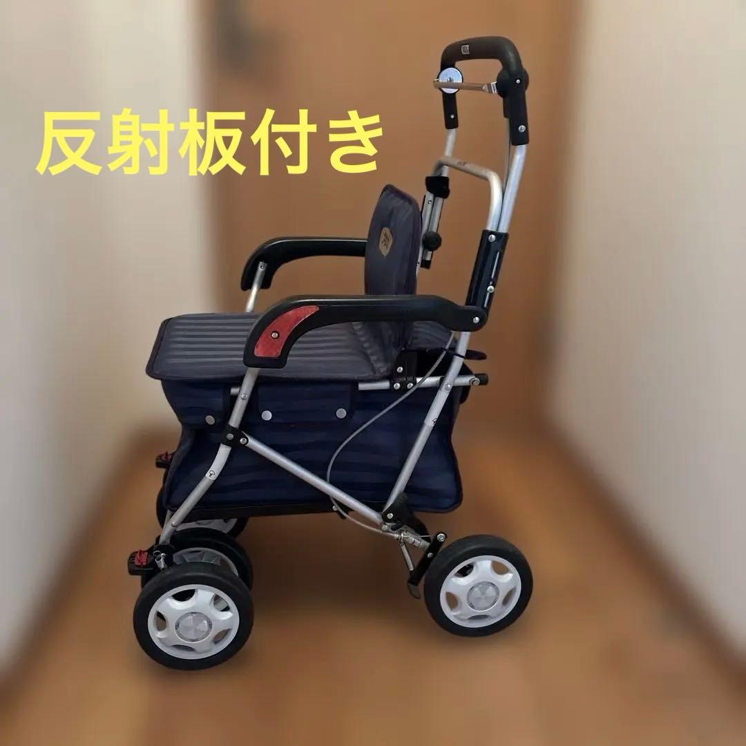 Walking Stecky シルバーカー ネイビー
