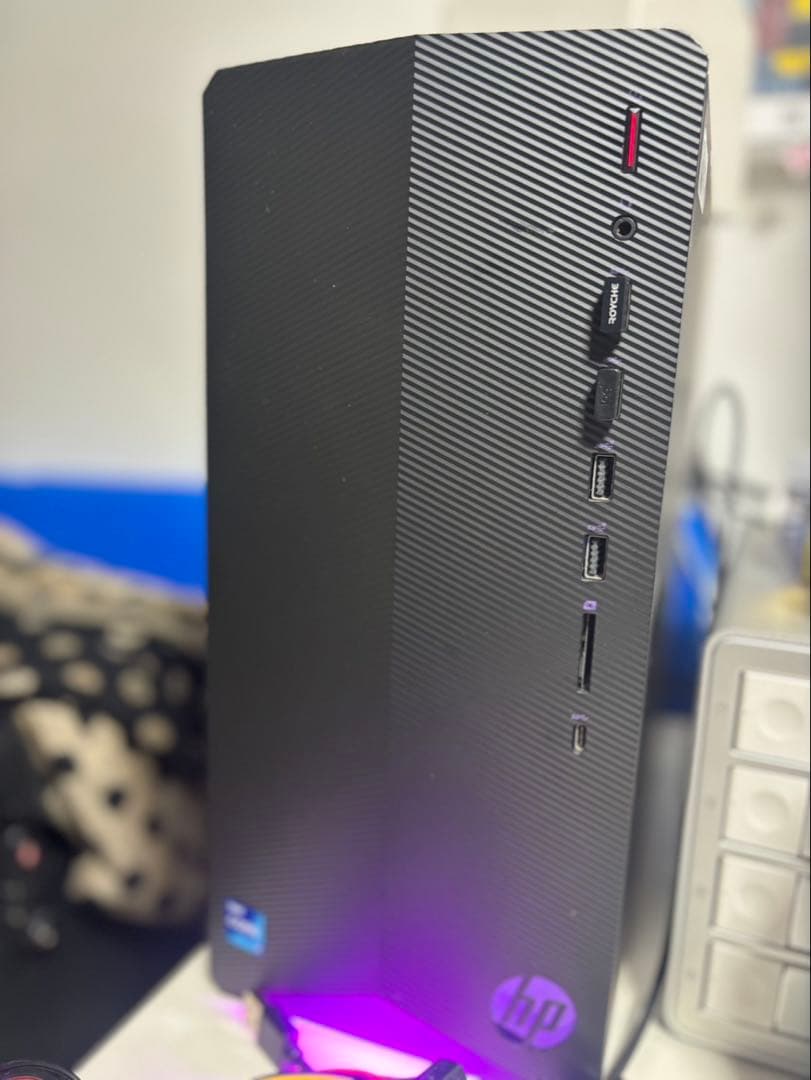 PCケース(自作PC用) HP Pavilion Gaming i7-11700 16GB SSD+HDD