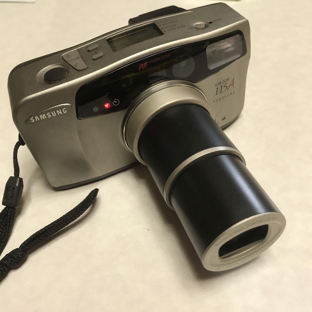 動作品　SAMSUNG  SLIM ZOOM115A  フィルムカメラ