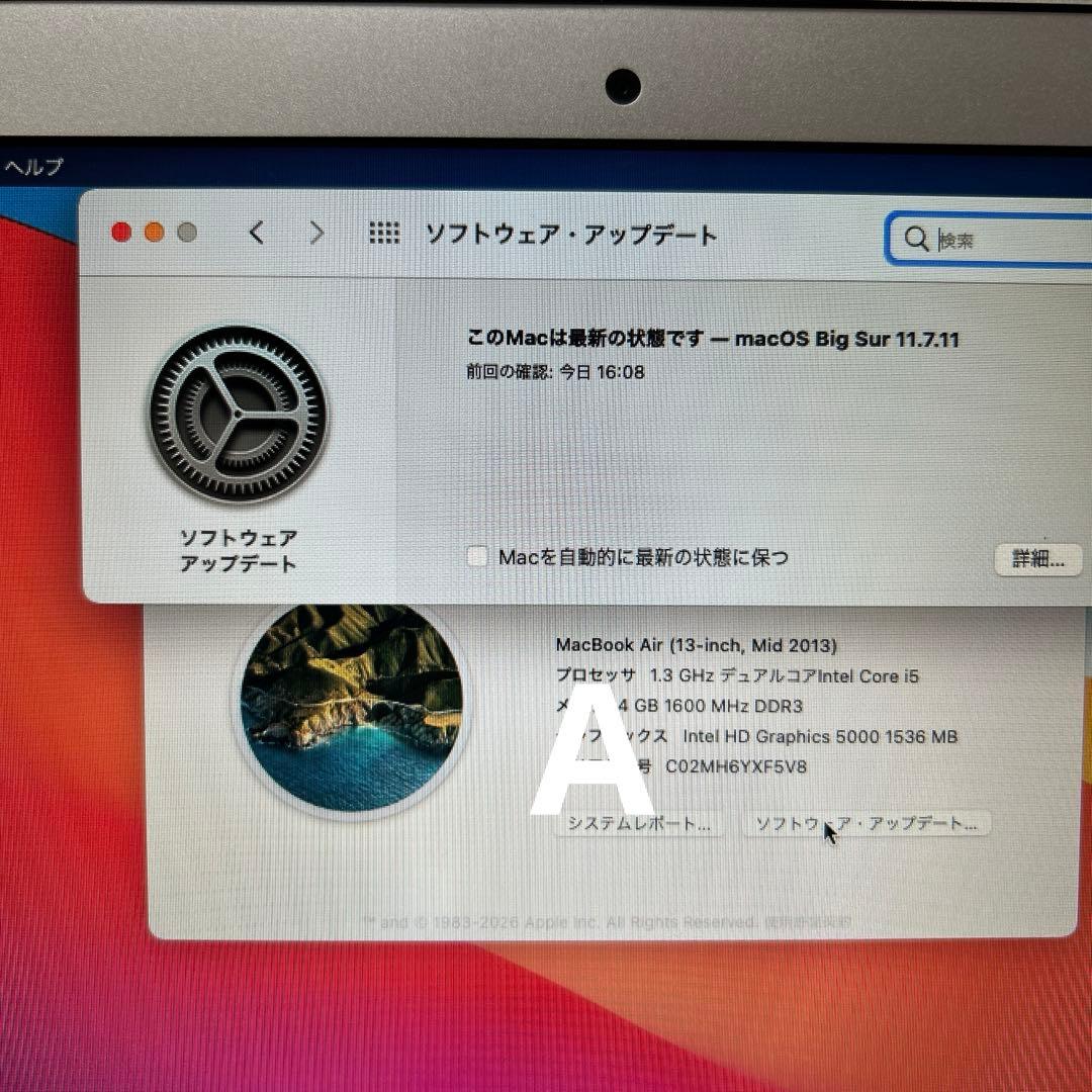 Macbook air 2013 2014 13インチ 2台ジャンク