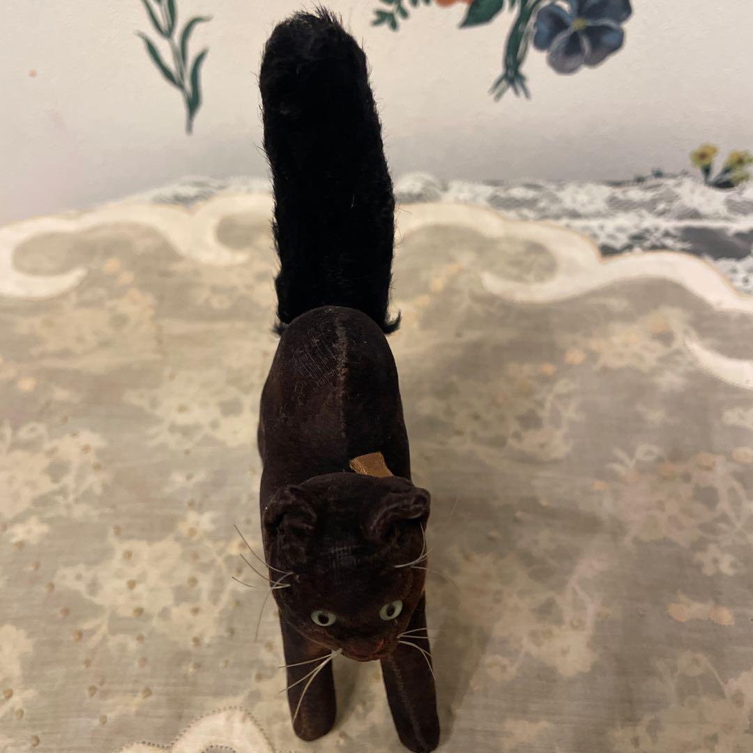 ヴィンテージ シュタイフ　Black Tom Cat