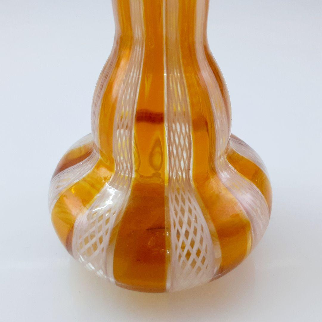 MURANO ムラノ 金彩 イエロー ホワイト レース 水差し ミルクピッチャー