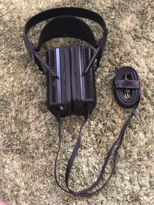 STAX L700 電気分解型ヘッドホン☆フィルターパッド＆新品イヤーパッド付き