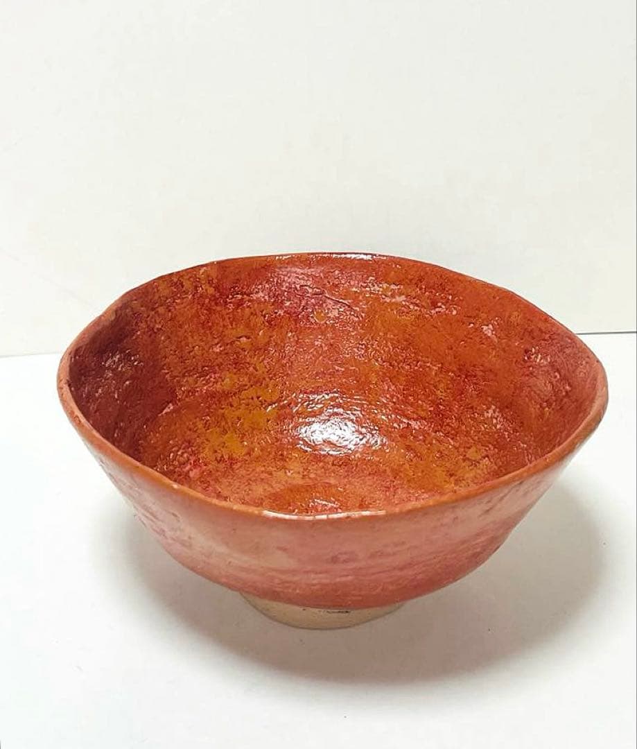 乾漆作家　川瀬表完　抹茶茶碗　共箱、共布付　茶道具