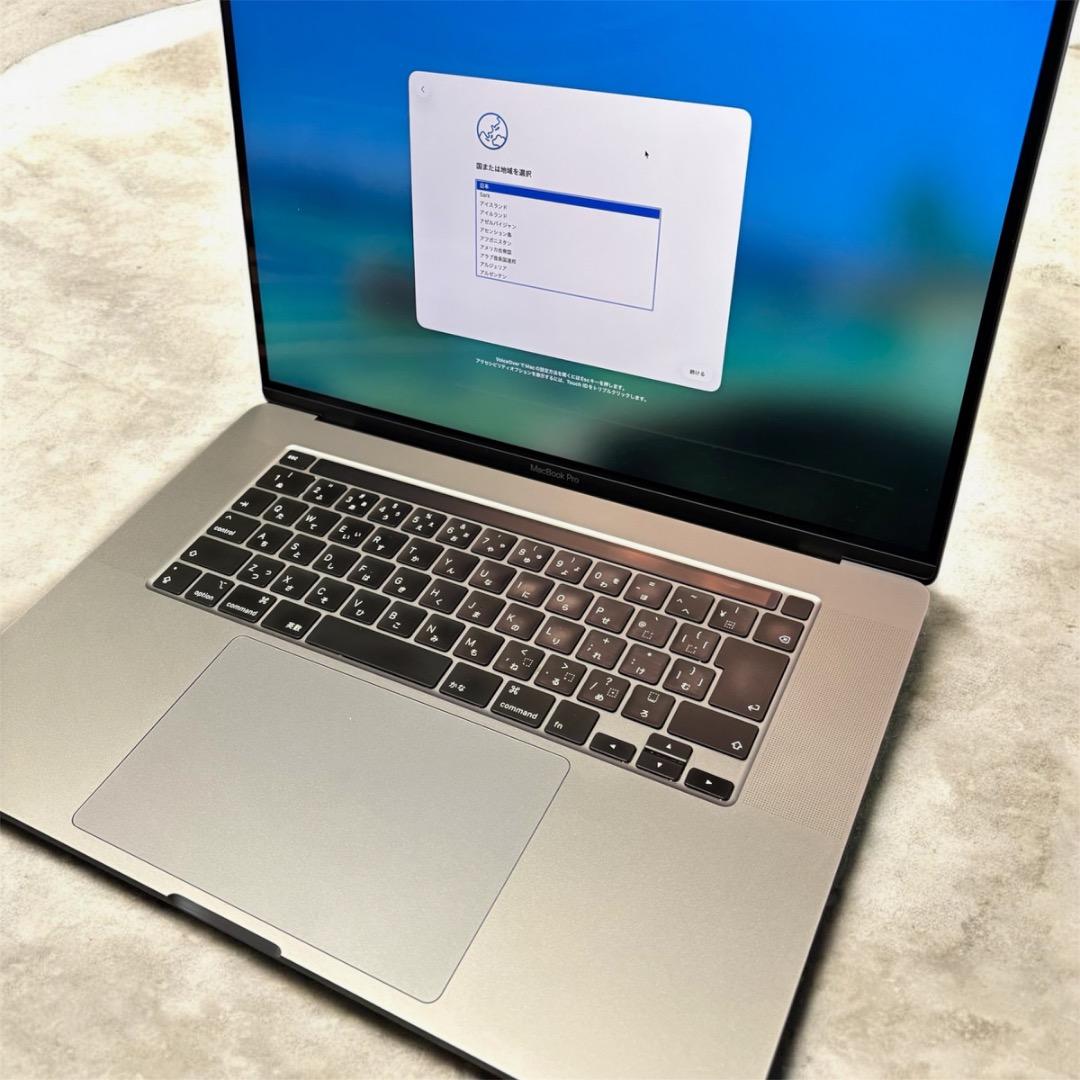 MacbookPro 16インチ 2019年モデル