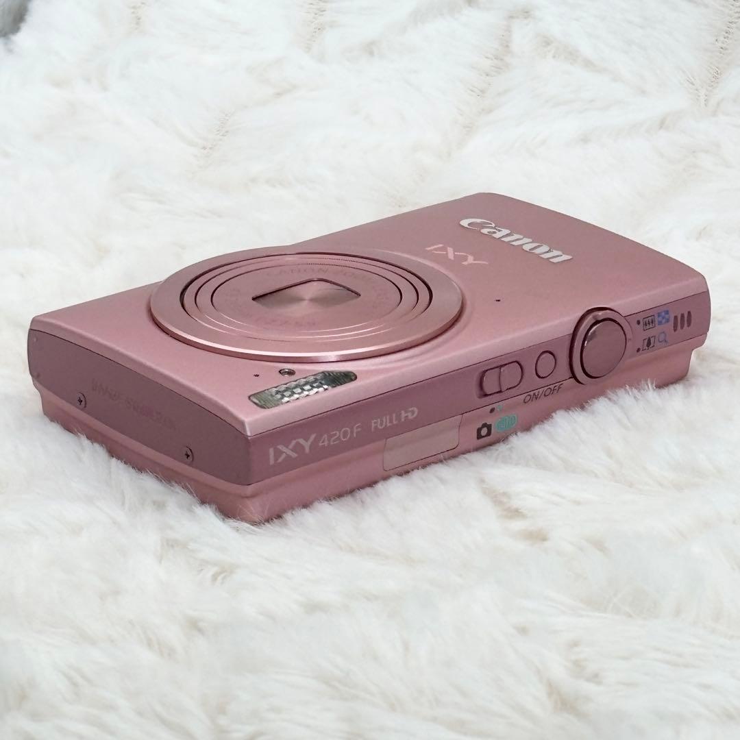 美品・動作良好✨ 実写美⭕️ Canon IXY 420F ピンク PC1739