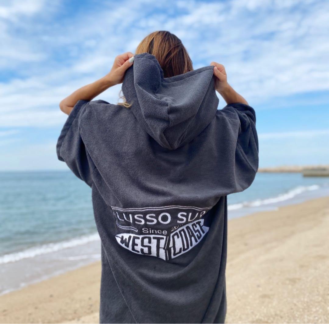 便利！LUSSO SURF お着替えポンチョ　グレー⭐︎送料込み