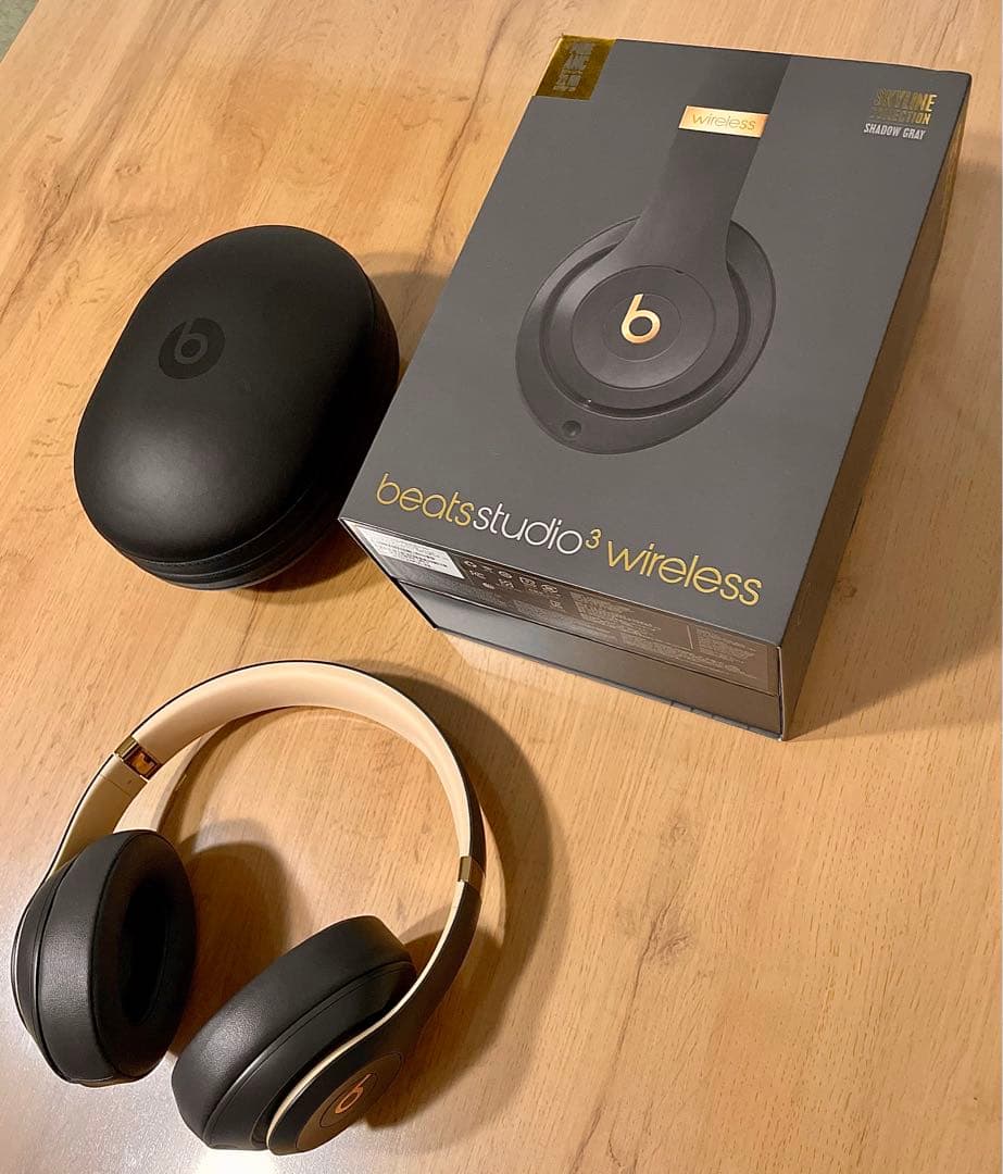 【専用】beats studio 3ワイヤレス ヘッドホン シャドーグレー