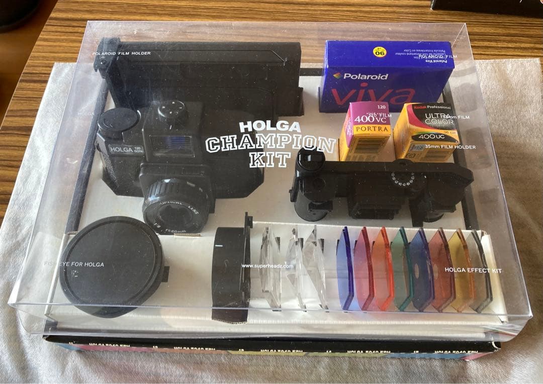 HOLGA チャンピオンキット HOLGA120GCFNフィルムカメラ セット